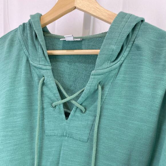 J. Jill Green Hoodie Sweatshirt - Picture 2 of 7